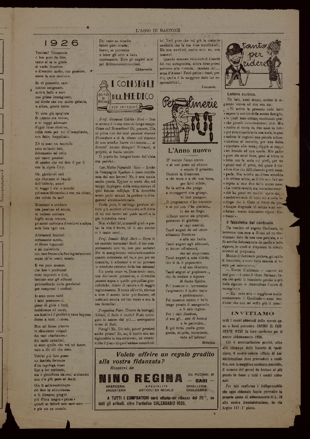 L'Asso di bastone