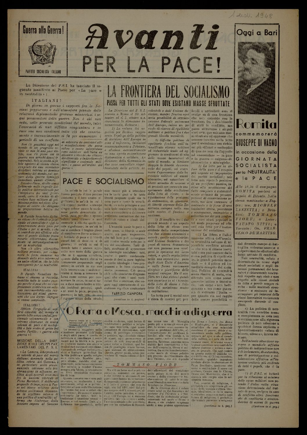 Avanti per la pace!