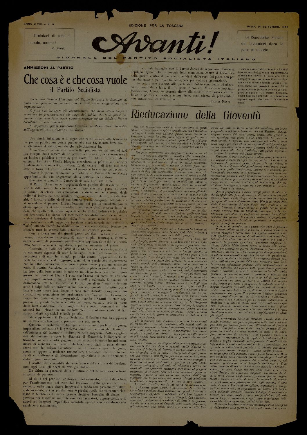 Avanti! (ed. Toscana)