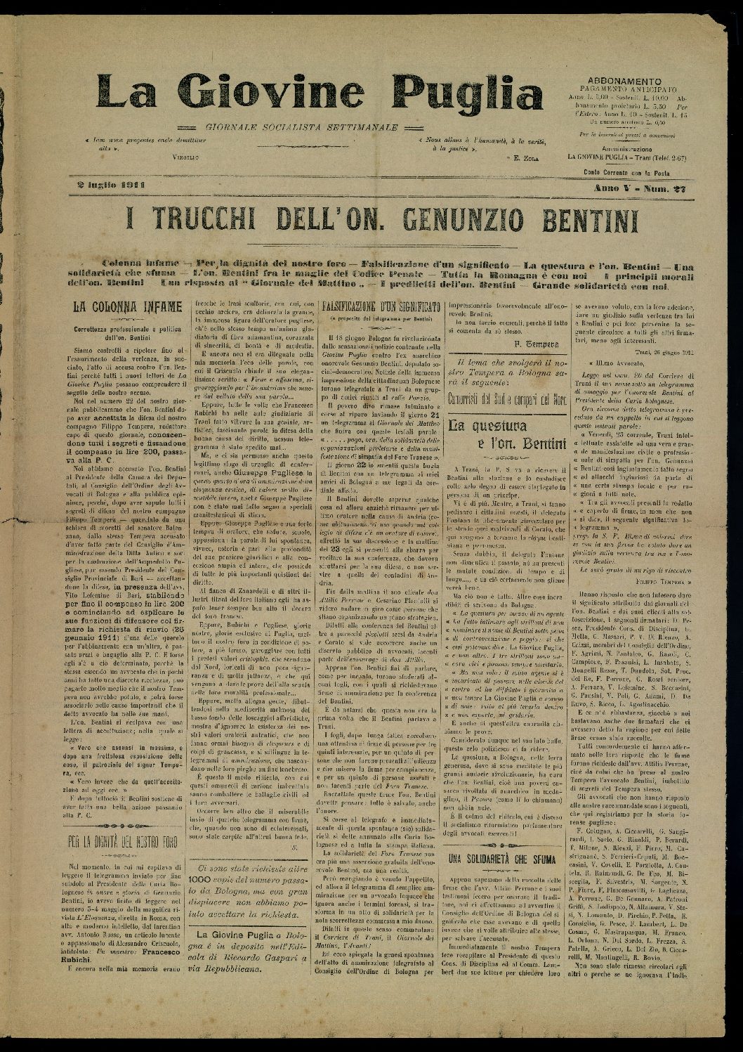 La Giovine Puglia
