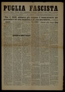 Puglia fascista